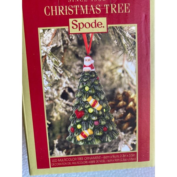 Spode Light  and Lenox Christmas Tree  in box 2pc - Picture 4 of 7